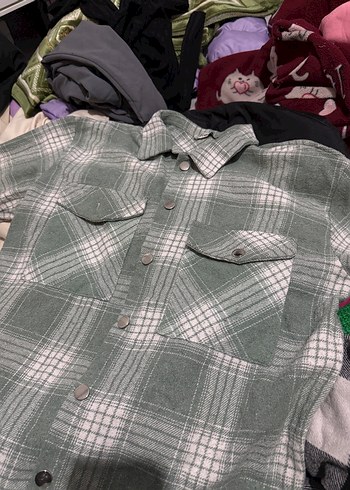 Oduncu model Kadın Gömlek - Görsel 3