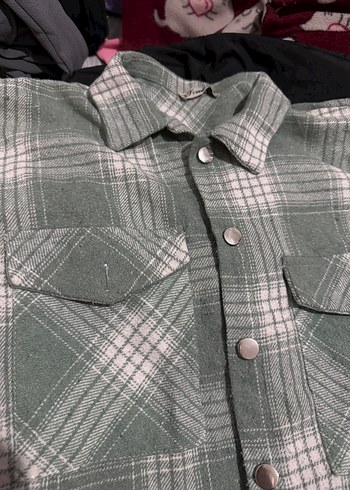 Oduncu model Kadın Gömlek - Görsel 2