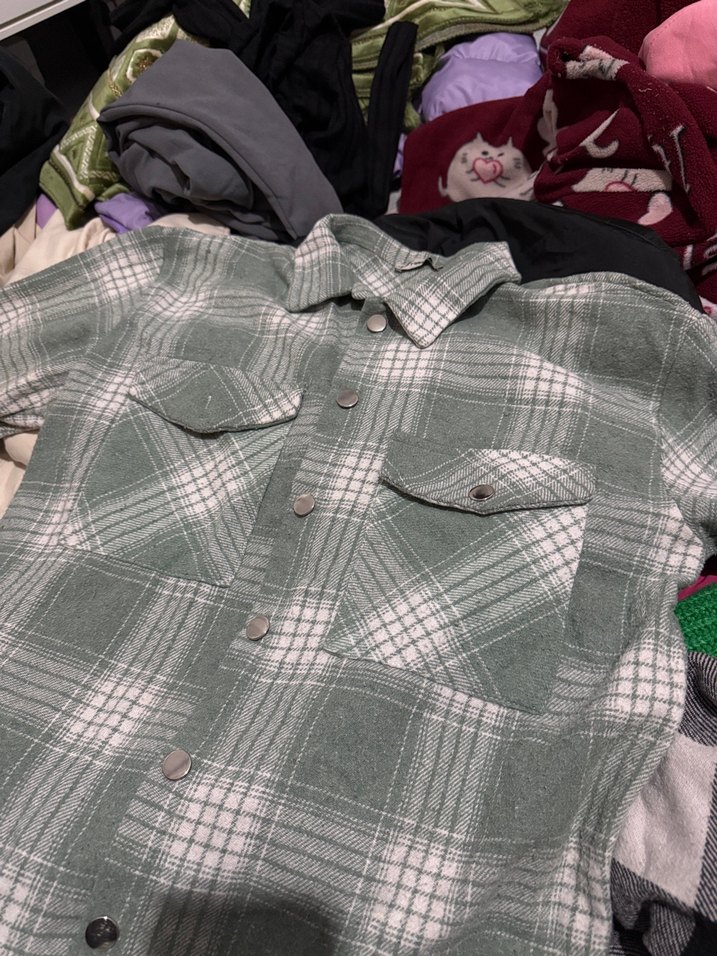 Oduncu model Kadın Gömlek - Görsel 3