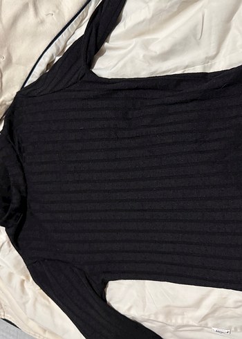 Siyah Triko Balıkçı Yaka Kadın Kazak - Görsel 2