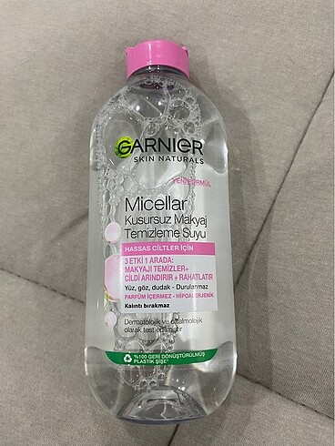 Garnier makyaj temizleme suyu