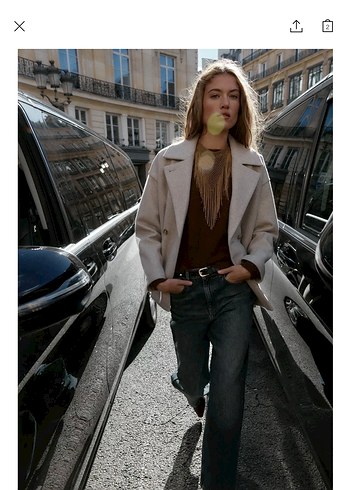 YUMUŞAK KRUVAZE KABAN Zara - Görsel 2