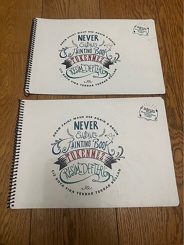 tükenmez defter 2 adet