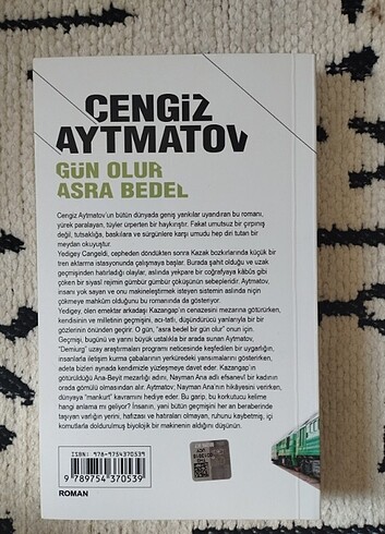  Cengiz AYTMATOV - Gün Olur Asra Bedel