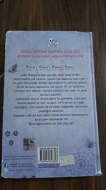  Saftirik kurt adamın günlüğü