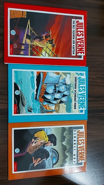  Beden Jules Verne serisi 10 kitap