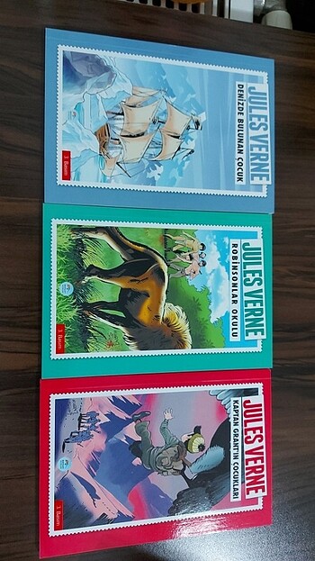  Beden Renk Jules Verne serisi 10 kitap