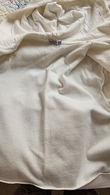 Stradivarius Fermuarlı içi Polarlı sweatshirt