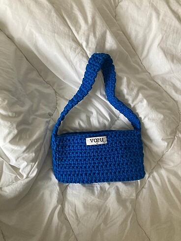Zara Şaka mavisi çanta
