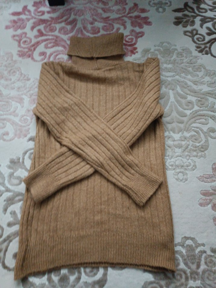 Balıkçı Yaka Triko Kazak - Görsel 3