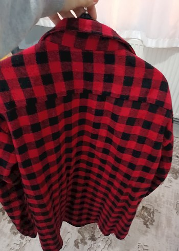 Kırmızı Ekose Uzun Kollu Gömlek - Görsel 2