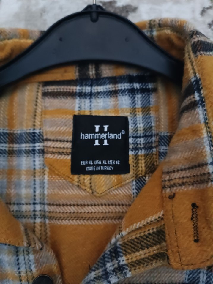 Sarı Ekose Desenli Erkek Gömlek - Görsel 3