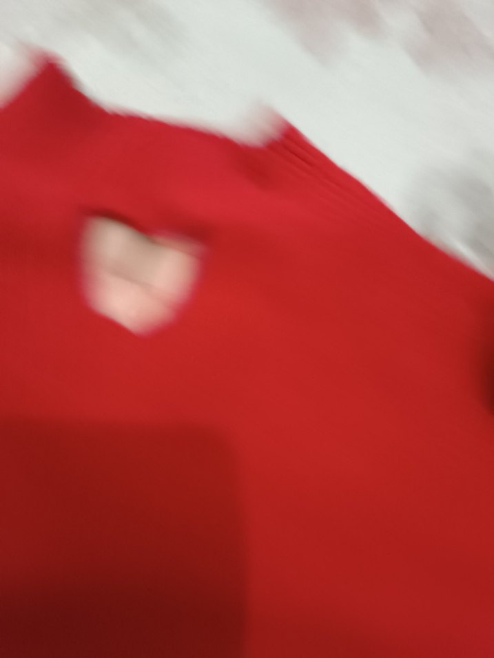 Kırmızı yarım Balıkçı Yaka Kadın Kazak - Görsel 5