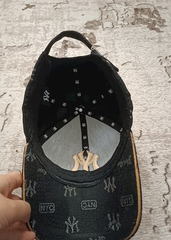 Siyah Kadın Spor Şapka Velcro Ayarlı - Görsel 5