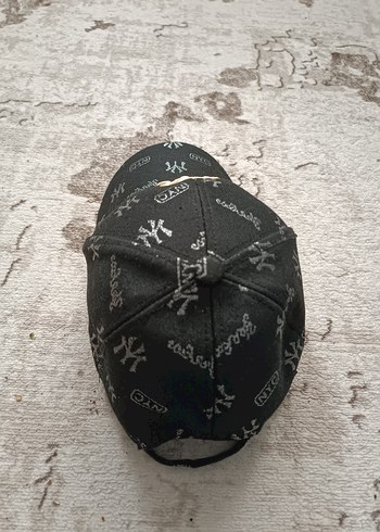 Siyah Kadın Spor Şapka Velcro Ayarlı - Görsel 3