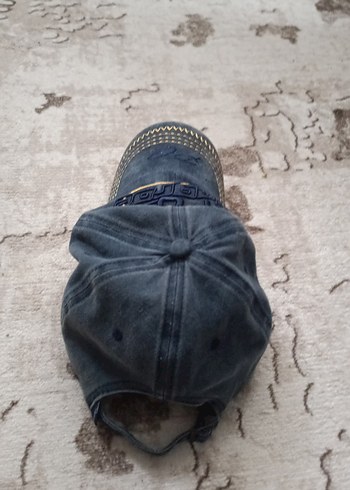 Koyu Mavi Denim Spor Şapka - Görsel 2