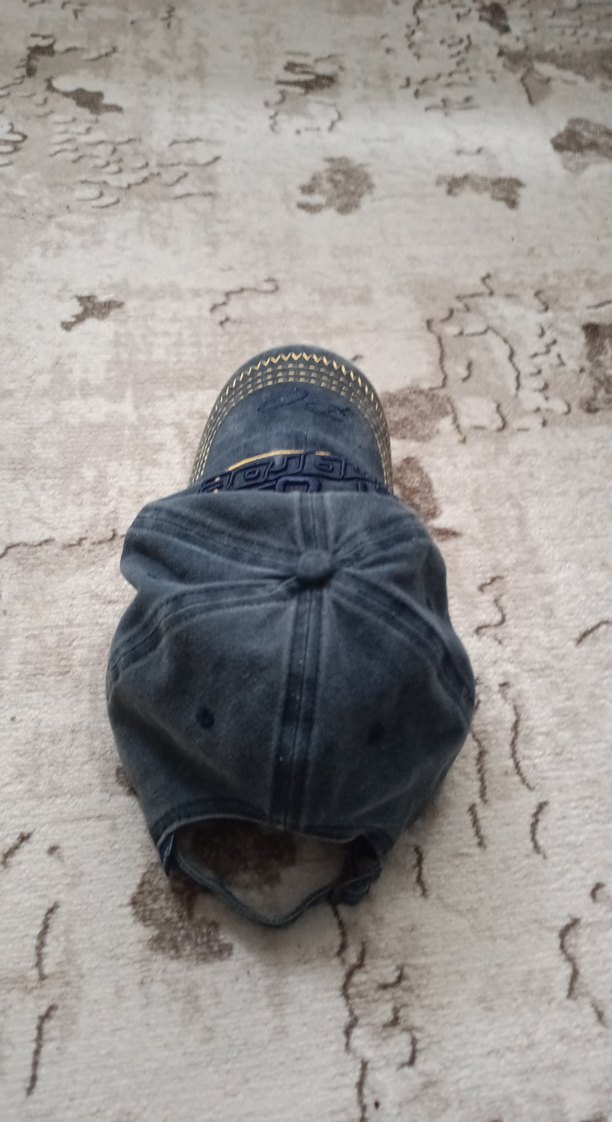 Koyu Mavi Denim Spor Şapka - Görsel 2