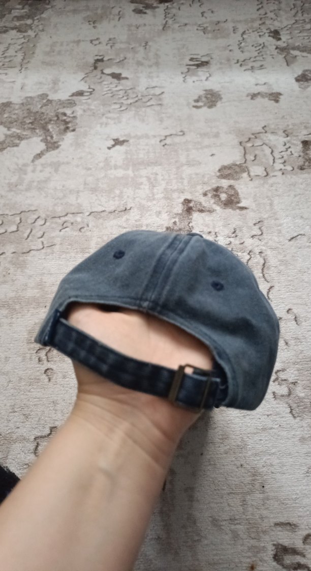 Koyu Mavi Denim Spor Şapka - Görsel 5