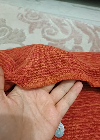 kiremit rengi  Bohem Tarzı Halı - Görsel 4