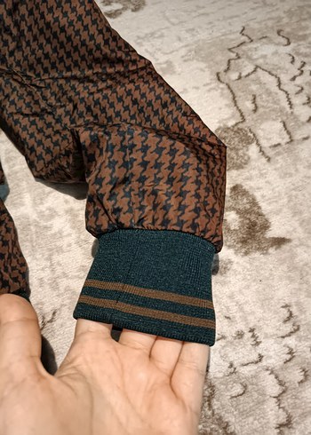 Kahverengi unisex Ceket - Görsel 5