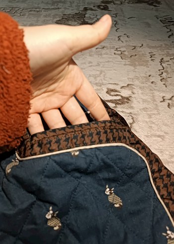 Kahverengi unisex Ceket - Görsel 6