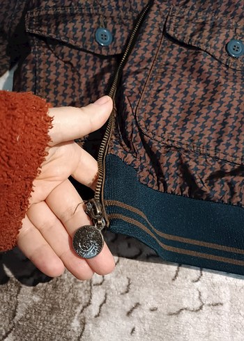 Kahverengi unisex Ceket - Görsel 4