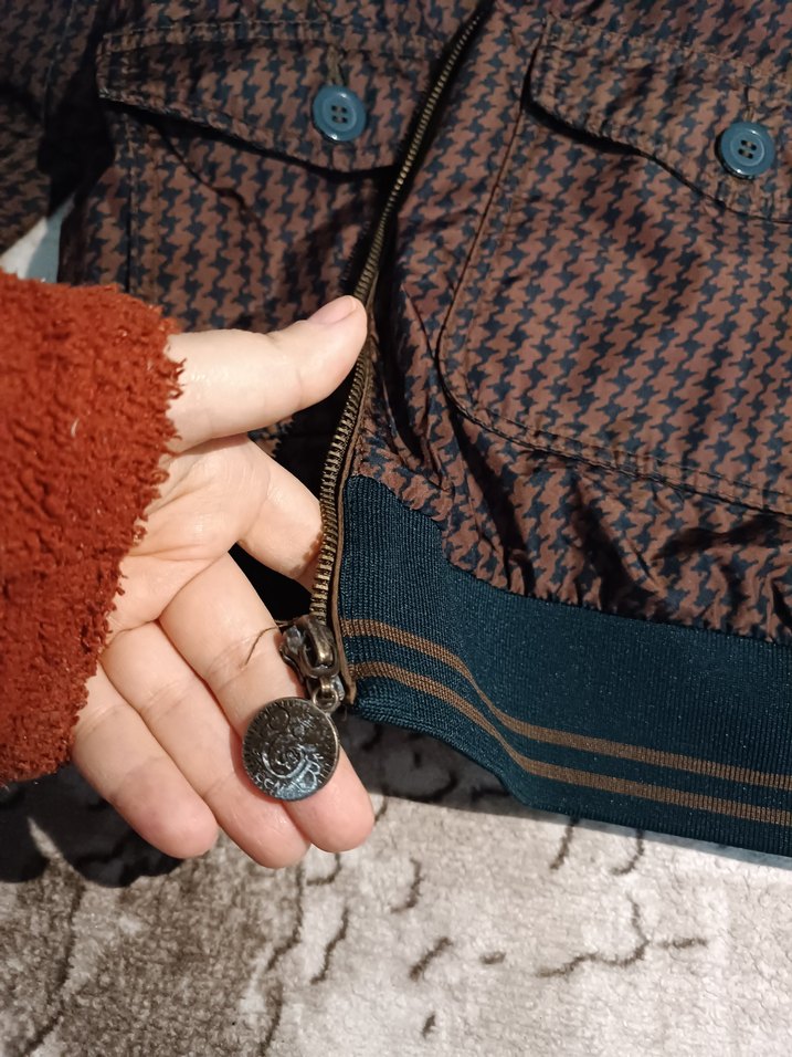 Kahverengi unisex Ceket - Görsel 4