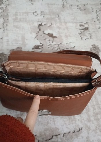 Kahverengi Tokalı Kadın Çanta - Görsel 6