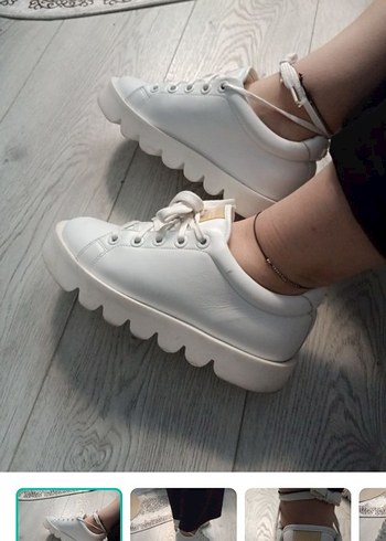 Kenzo Minimal Beyaz Sneaker
