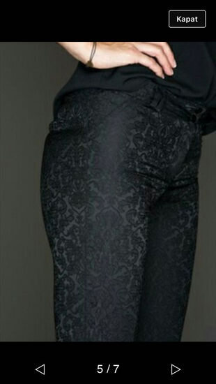 Batik Jakarlı kumaş pantalon