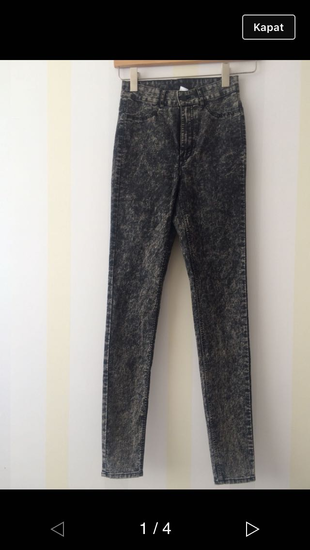 Sıfır etiketli pantalon