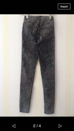 36 Beden çeşitli Renk Sıfır etiketli pantalon