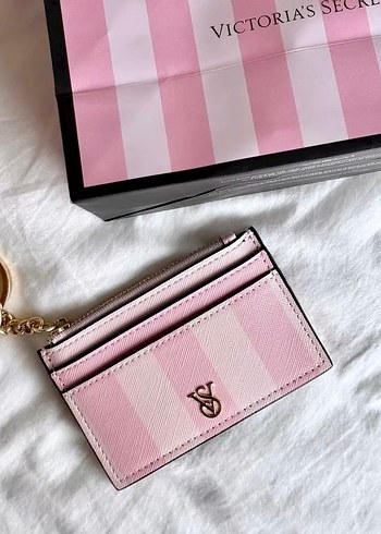 VS Fermuarlı Pembe Deri Kadın Cüzdanı