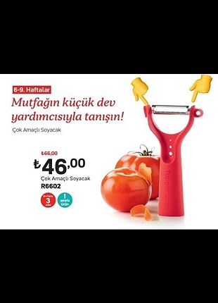 Tupperware çok amaclı soyacak 