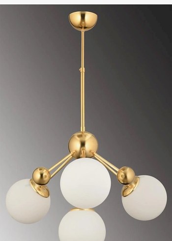 Diger Altın Renkli Modern Avize - Görsel 2