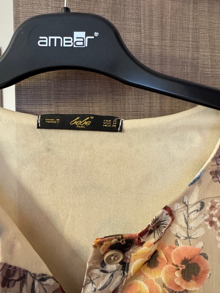 Düğmeli Bohem Uzun Kollu Elbise - Görsel 2