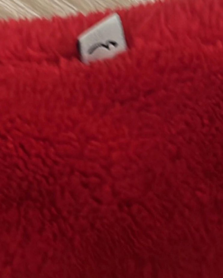 Kapüşonlu Kırmızı Fermuarlı Kadın Sweatshirt - Görsel 5