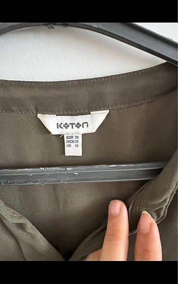Koton Koton matka şifon gömlek