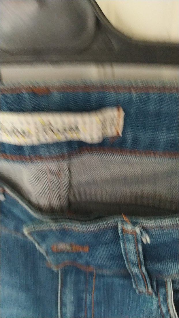 Kadın Mavi Denim Bol Kesim Jean - Görsel 3