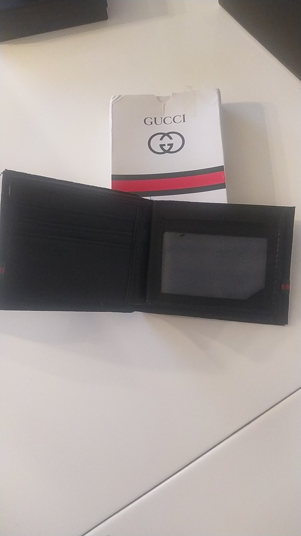 GUCCI Siyah Erkek Cüzdan - Görsel 2