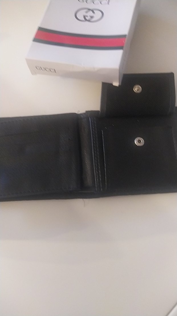 GUCCI Siyah Erkek Cüzdan - Görsel 5