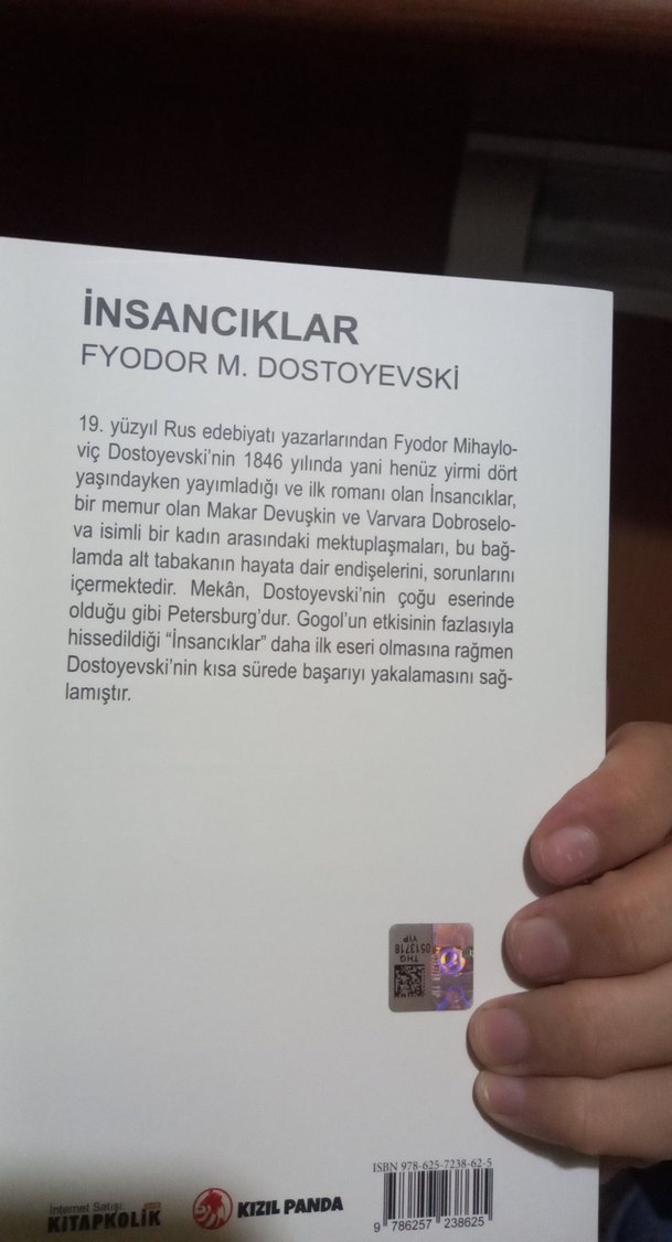 İnsancıklar - Fyodor M. Dostoyevski - Görsel 2