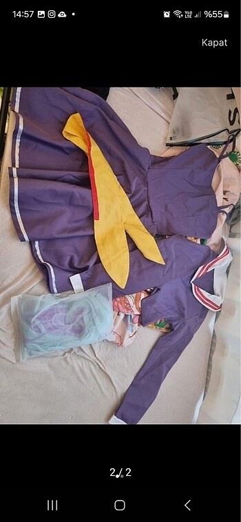 Diğer Shiro Cosplay kostum