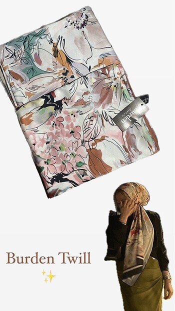 Burden Twill Şal