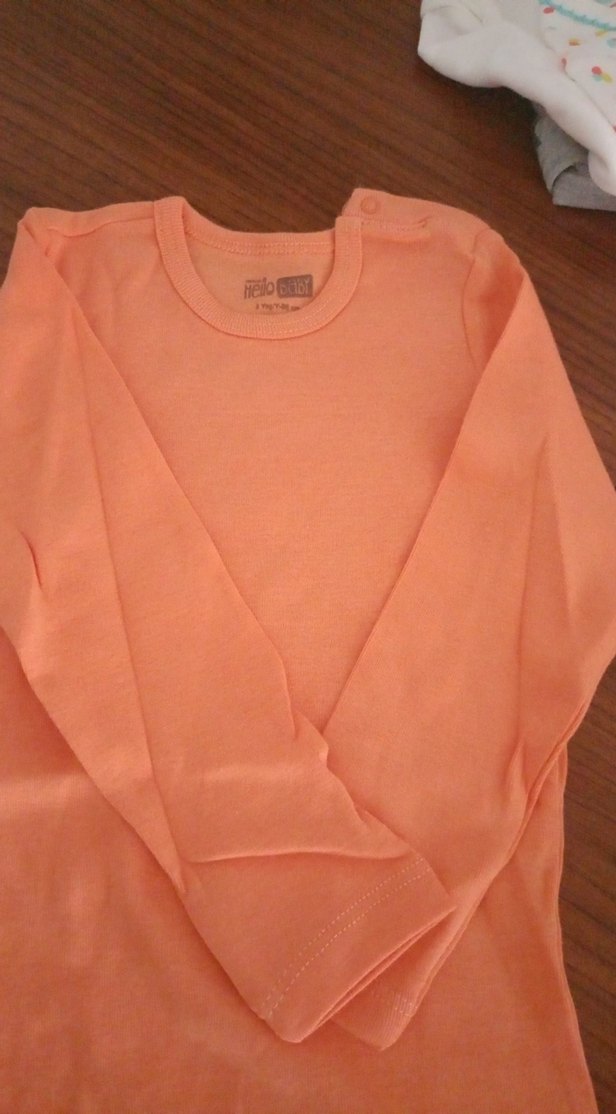 Uzun Kollu Pembe Bebek Body - Görsel 2