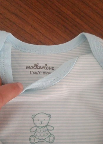 Uzun Kollu Pamuklu Bebek Body - Görsel 3