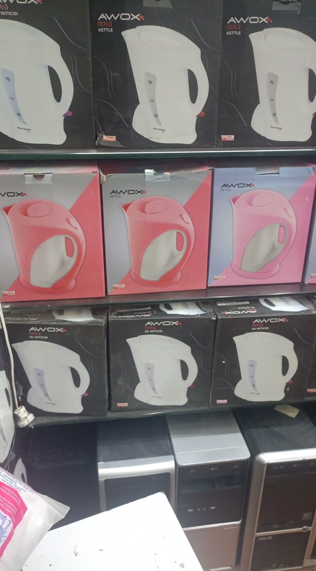 Awox Renkli Pembe Su Isıtıcısı - Görsel 4