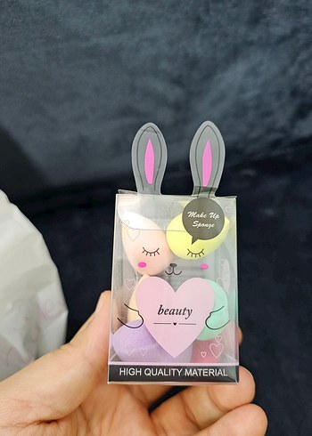 Pastel Renkli Makyaj Süngeri Seti - Görsel 2