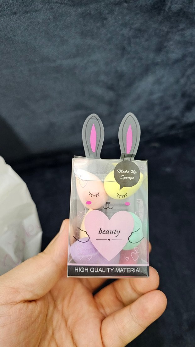 Pastel Renkli Makyaj Süngeri Seti - Görsel 2