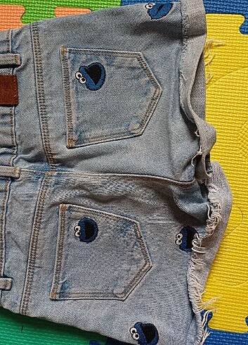 6 Yaş Beden Zara 6 Yaş Susam Sokağı Kot şort